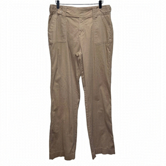 Vintage Tall Girl Concepts Tan Flare Pants Size 13 - Picture 1 of 11